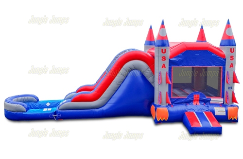 Combo Inflable Cohete de Agua II