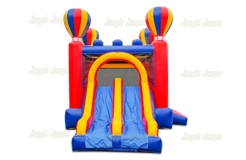 Combo de Globos con Doble Resbaladilla