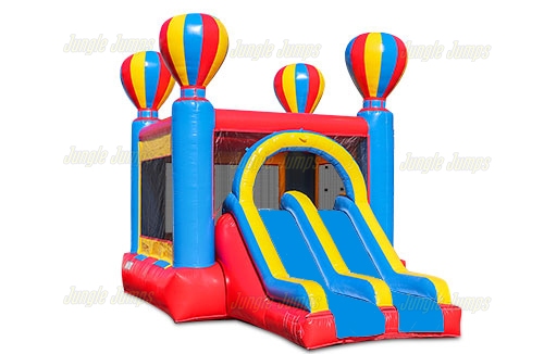 Combo Arcoiris de Globos Doble Resbaladilla