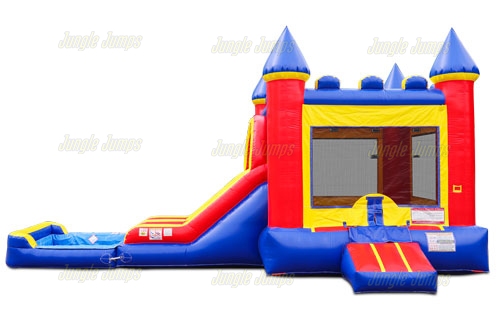 Castillo Combo Inflable Doble de Agua