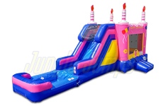 Pastel Combo De Agua