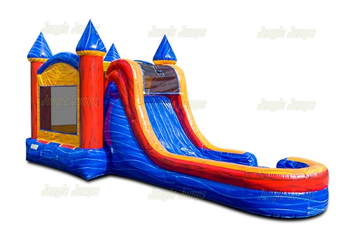 Castillo Combo Fuego con Alberca Splash