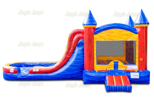 Castillo Combo Fuego con Alberca Splash