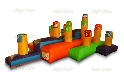 Juego Inflable de Lanzar Aros