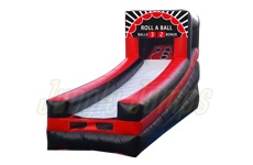 Juego De Skeeball Rojo Y Negro