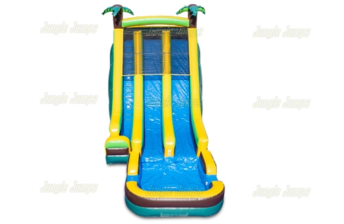 26 Resbaladilla Tropical Doble Linea Solo Agua
