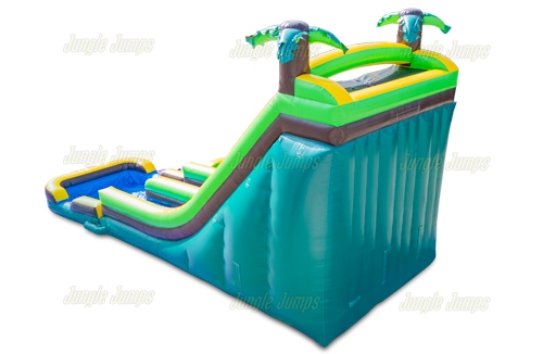 26 Resbaladilla Tropical Doble Linea Solo Agua