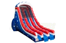 20 USA Wave Double Lane Slide