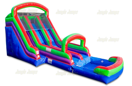 14 Resbaladilla Doble De Agua