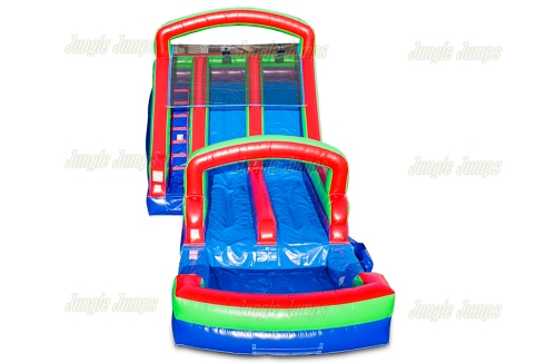 14 Resbaladilla Doble De Agua