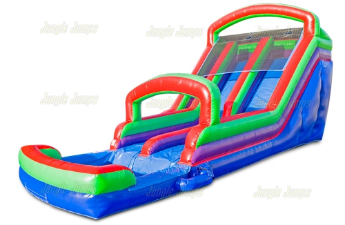 14 Resbaladilla Doble De Agua