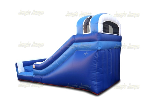 Mini Resbaladilla Azul de Agua