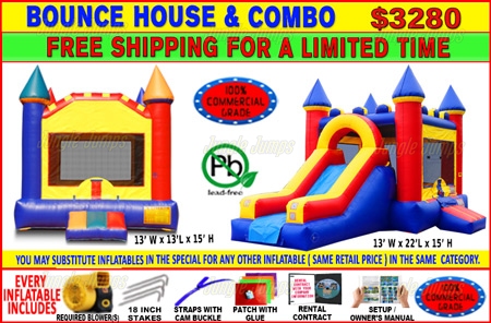 Bounce House & Combo Special