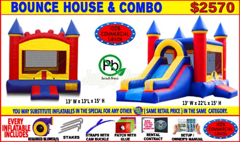 Bounce House & Combo Special