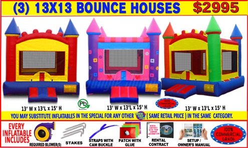 3 Bounce House Super Special