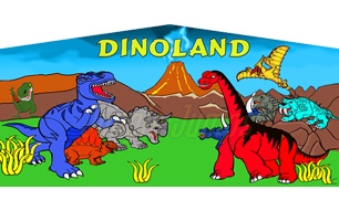 Inflatable Dino  Art Panel AC-0906 image 1