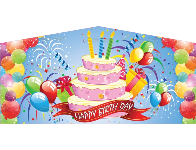 Inflatable Happy Birthday Banner B1020 image 3