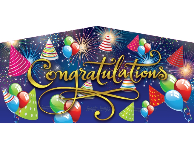 Inflatable Congratulations Banner B1021 image 3