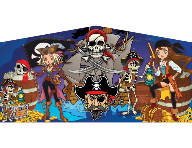 Pirate Bounce House Banner 2