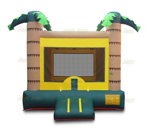 Inflatable Palm House Moonwalk BH-1049 image 3