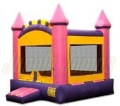 Inflatable Pink & Purple Arch Castle BH-1057 image 1