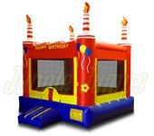Inflatable Red Birthday Cake BH-1132 image 1