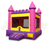 Inflatable Pink Castle Moonwalk BH-1176 image 1