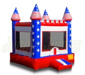 Inflatable American Bounce House BH-2017 image 1