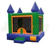 Inflatable Blue and Green Mini Castle BH-2143 image 1