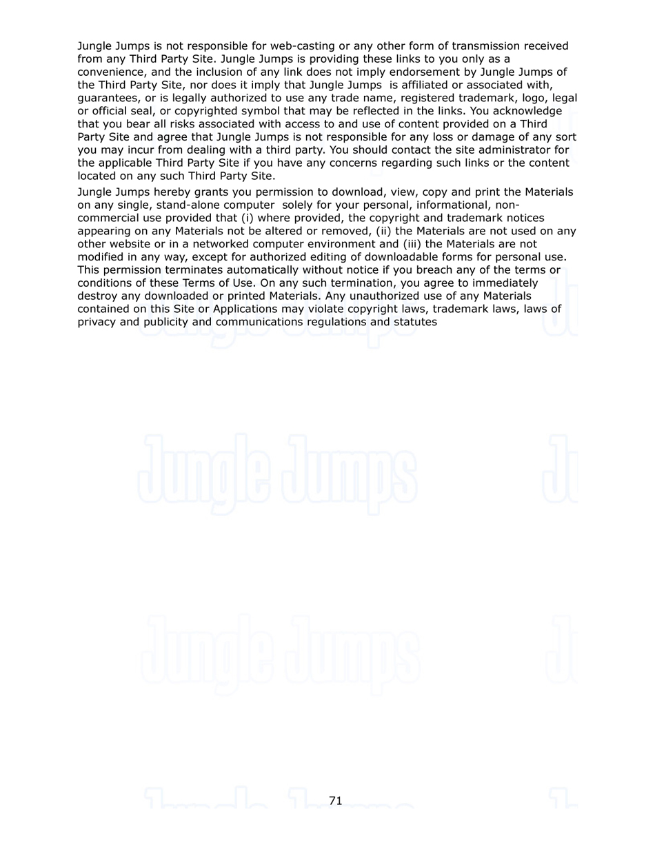 Jungle Jumps eBook on Starting a Bounce House Business 75