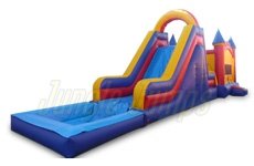 Inflatable Hop & Slide Combo with Pool CO-1067 image 1