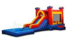 Inflatable Medieval Combo with Pool CO-1076 image 1