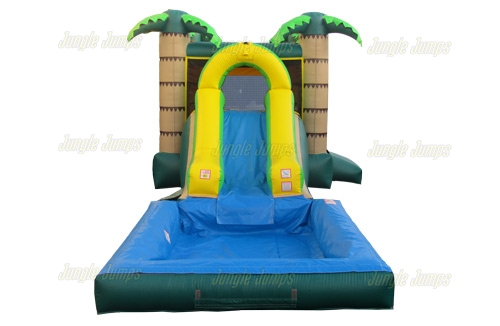 Inflatable Palm House Combo with Pool CO-1087 image 4
