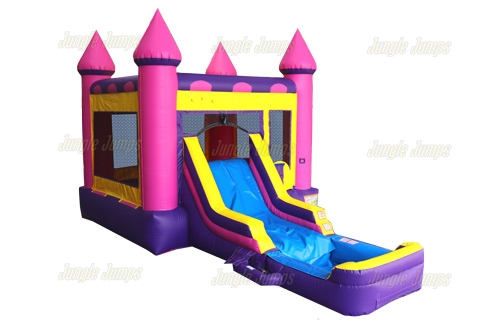 Princess Slide Combo with Pool