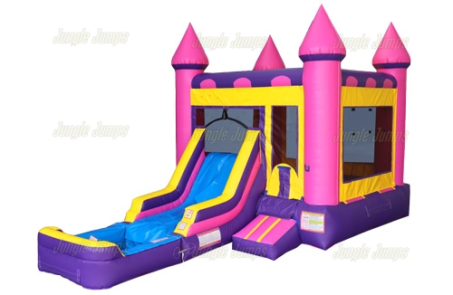 Princess Slide Combo with Pool