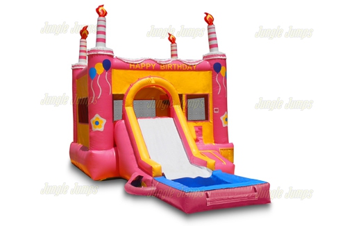Inflatable Pink Cake Combo with Pool CO-1171 image 3
