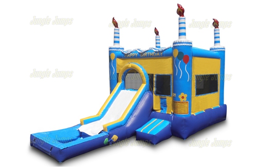 Inflatable Birthday Cake Combo with Pool CO-1172 image 3