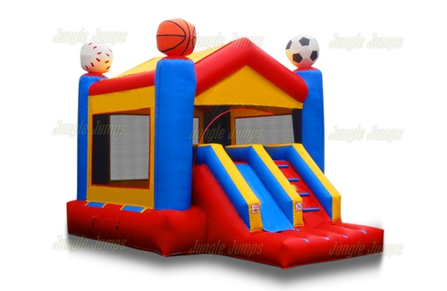 Inflatable V-Roof Sports Combo CO-1184 image 3