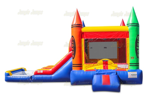 Inflatable Double Lane Crayon Combo CO-1192 image 6