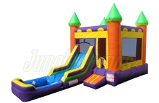 Inflatable Front Slide Combo with Pool II CO-1208 image 1