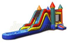 Inflatable Castle Combo with Pool III CO-1340 image 1