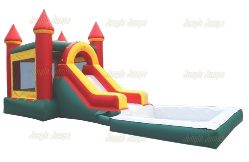 Inflatable Bouncy Combo with Pool