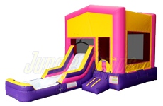 Inflatable Pink Module Combo with Pool II CO-1527 image 1