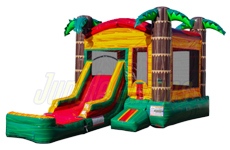 Inflatable Palm Paradise Combo with Pool CO-1580 image 1