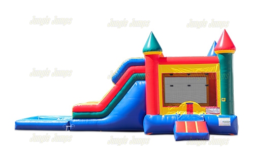 Inflatable Multicolor Castle Combo WetDry CO-1587 image 5