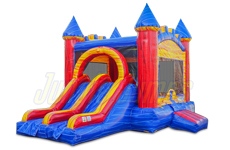 Inflatable Marble Double Lane Combo CO-1591 image 1