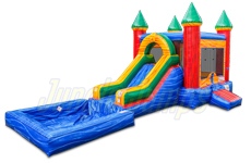 Inflatable Wet N Dry Multi Marble Combo 2 in 1 CO-1600 image 1