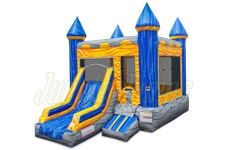 Inflatable Sunny Marble Front Slide Combo CO-1605 image 1