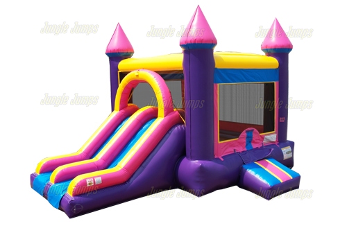 Inflatable Pink Double Lane Combo CO-1612 image 3
