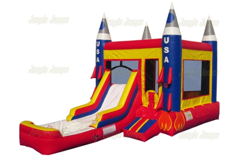 Rocket Ship Combo with Pool